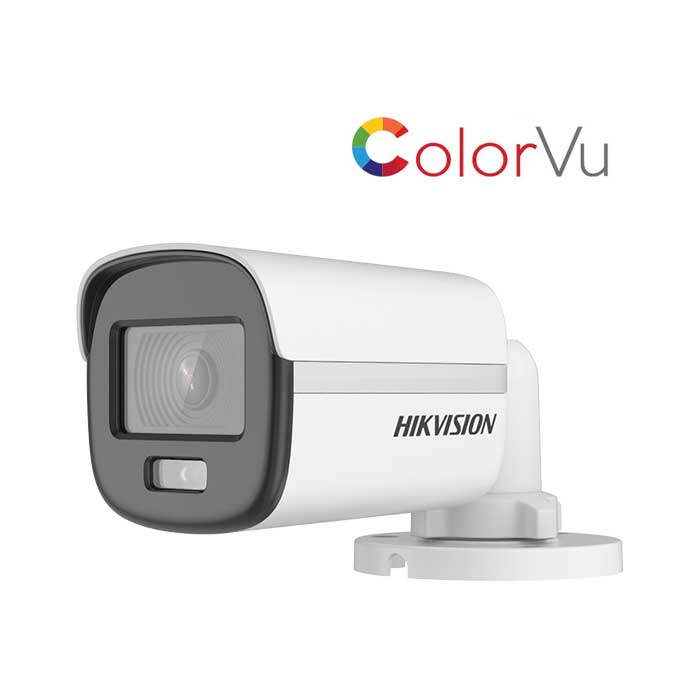 CAMERA HD-TVI 2MP COLORVU - CÓ MÀU 24/24 DS-2CE12DF0T-FS